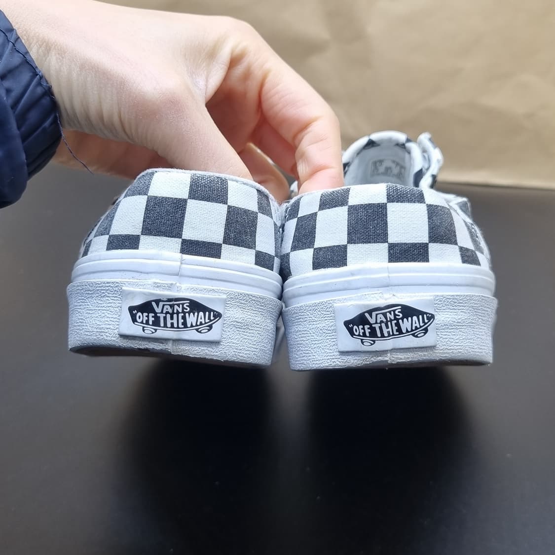 반스 올드스쿨 체커보드 여성뮬240 상품이미지4
