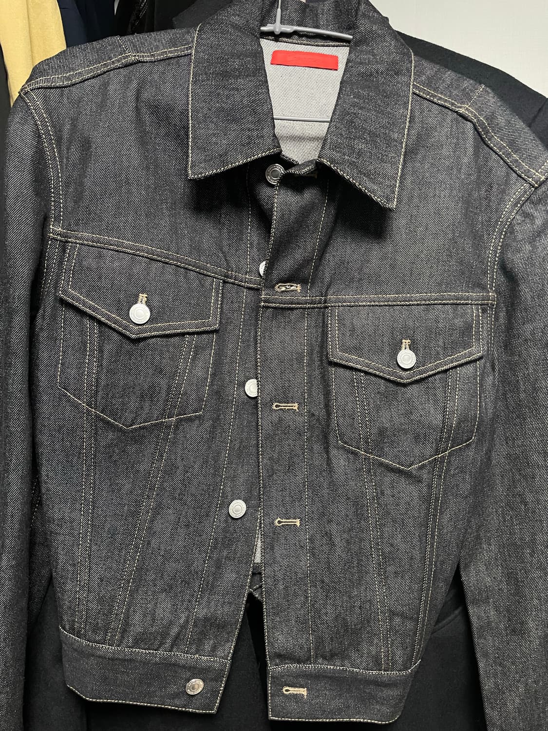 커미션 데님 숏자켓 S 상품이미지2