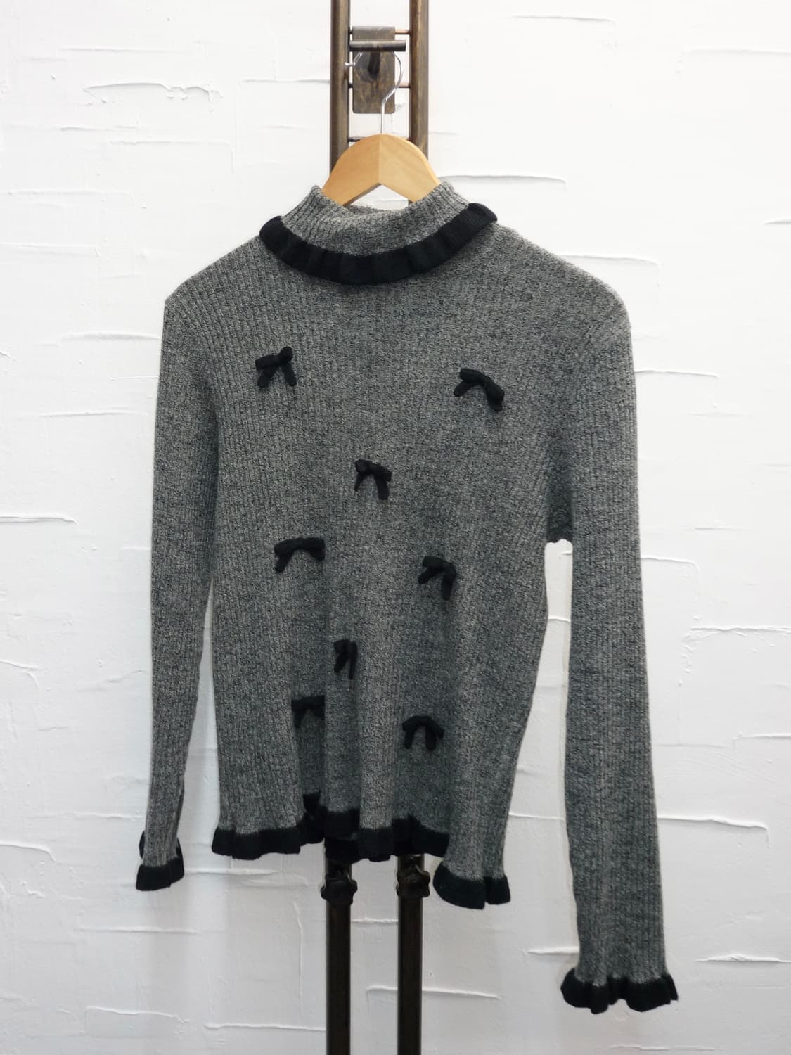 ribbons ruffle knit 상품이미지5