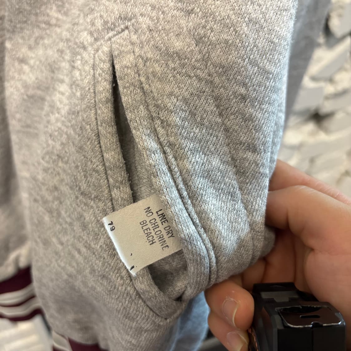 MAPLE usa 빈티지 바시티 아노락 맨투맨 상품이미지3