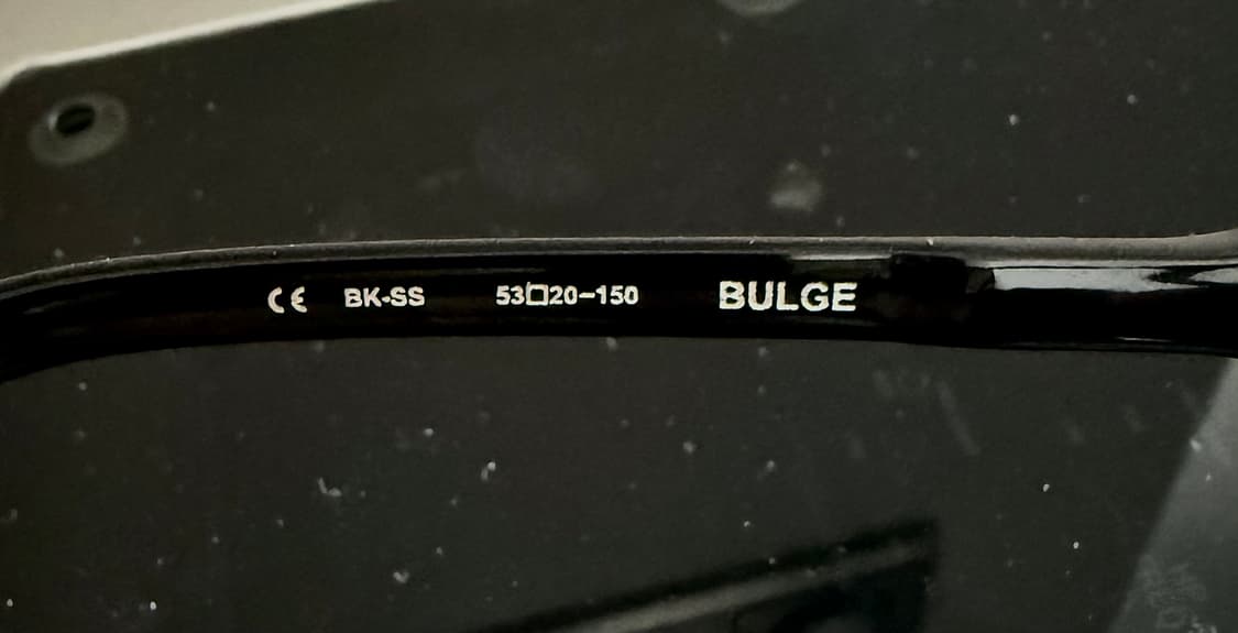 크롬하츠 BULGE 벌지 블랙/실버 안경 상품이미지10