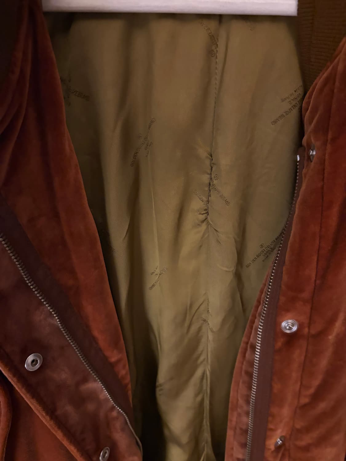 골든구스 블루종 벨벳 xs 상품이미지4