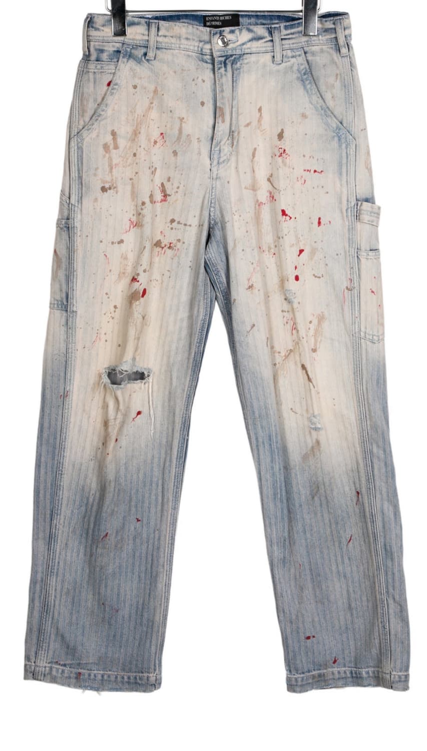 Blood splatter 데님 상품이미지1