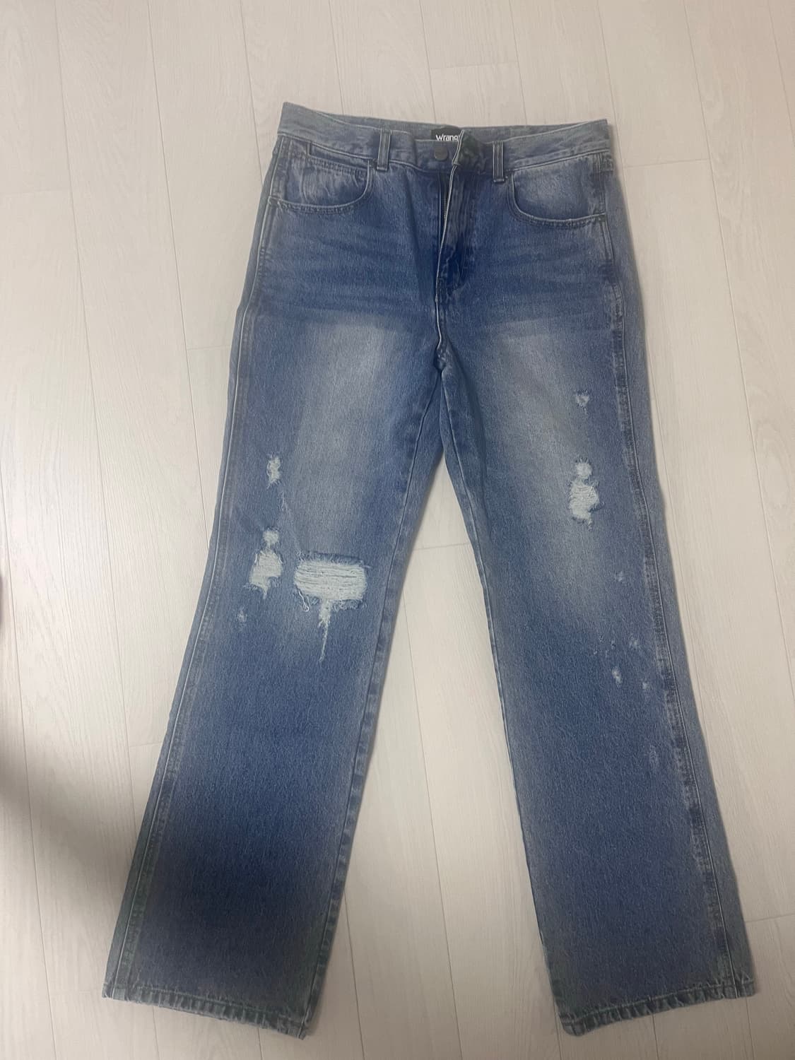 랭글러 Flare Fit Horizon Destroyed 데님 팬츠 상품이미지7