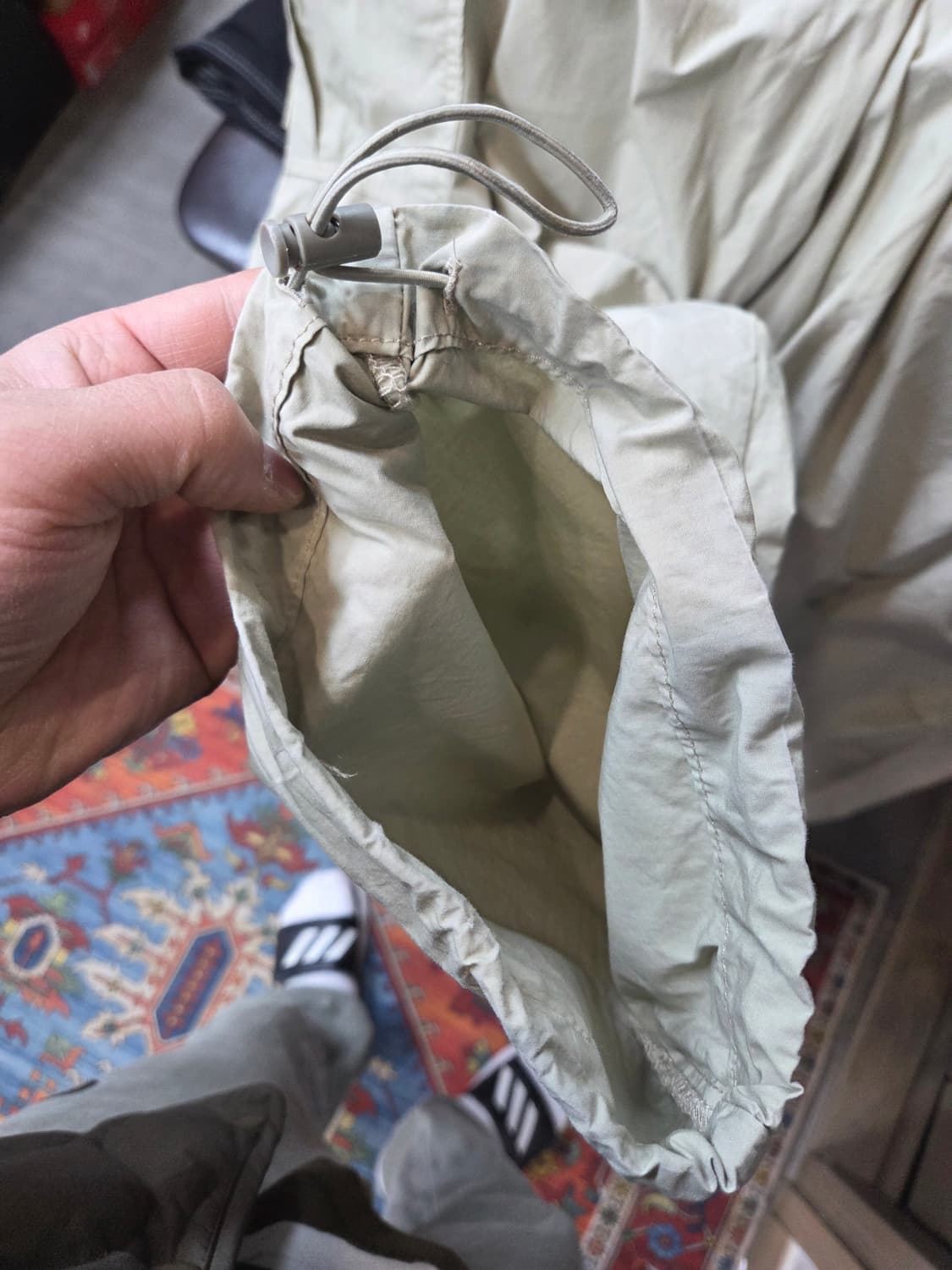 자라 dwrn 파라슈트 와이드 카고 스트링팬츠 xl 34 상품이미지6