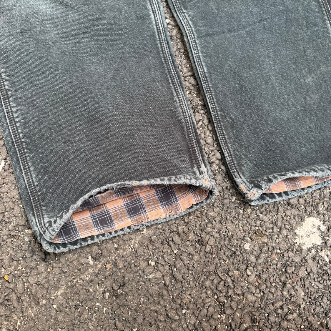 OG 빈티지 칼하트 B111 BLK 싱글니 카펜터 팬츠 상품이미지6