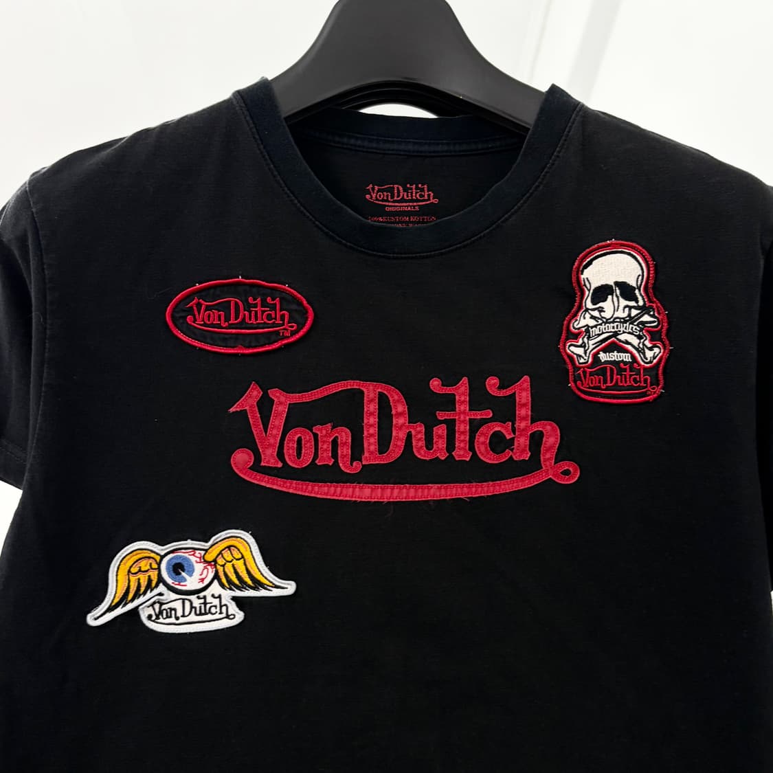 본더치 패치워크 반팔 티셔츠 상품이미지5