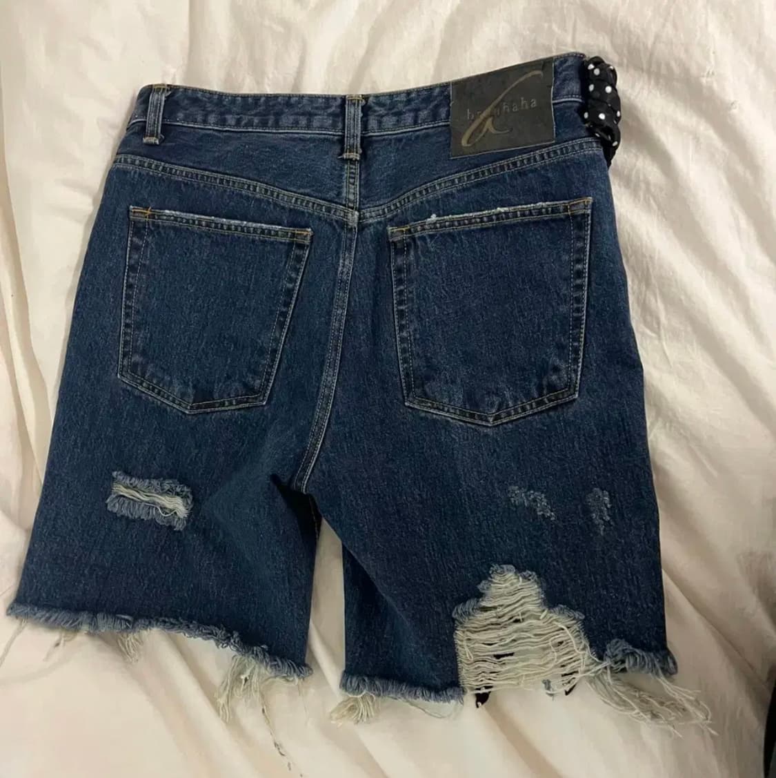 부루하하 디스트로이드 숏팬츠 상품이미지2