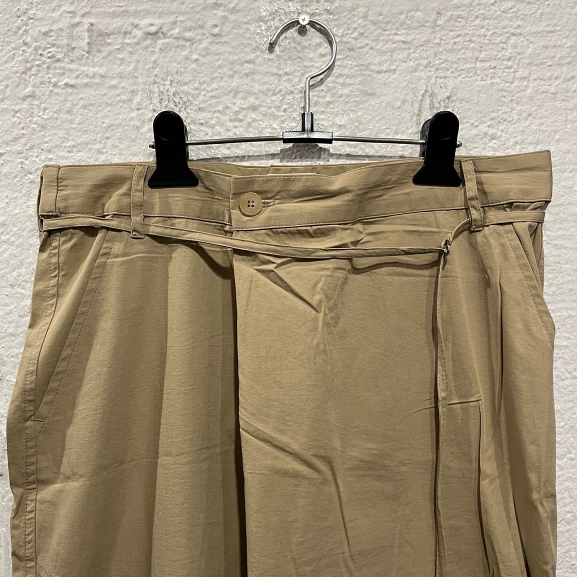 코큐 벨티드 코튼 팬츠 상품이미지2