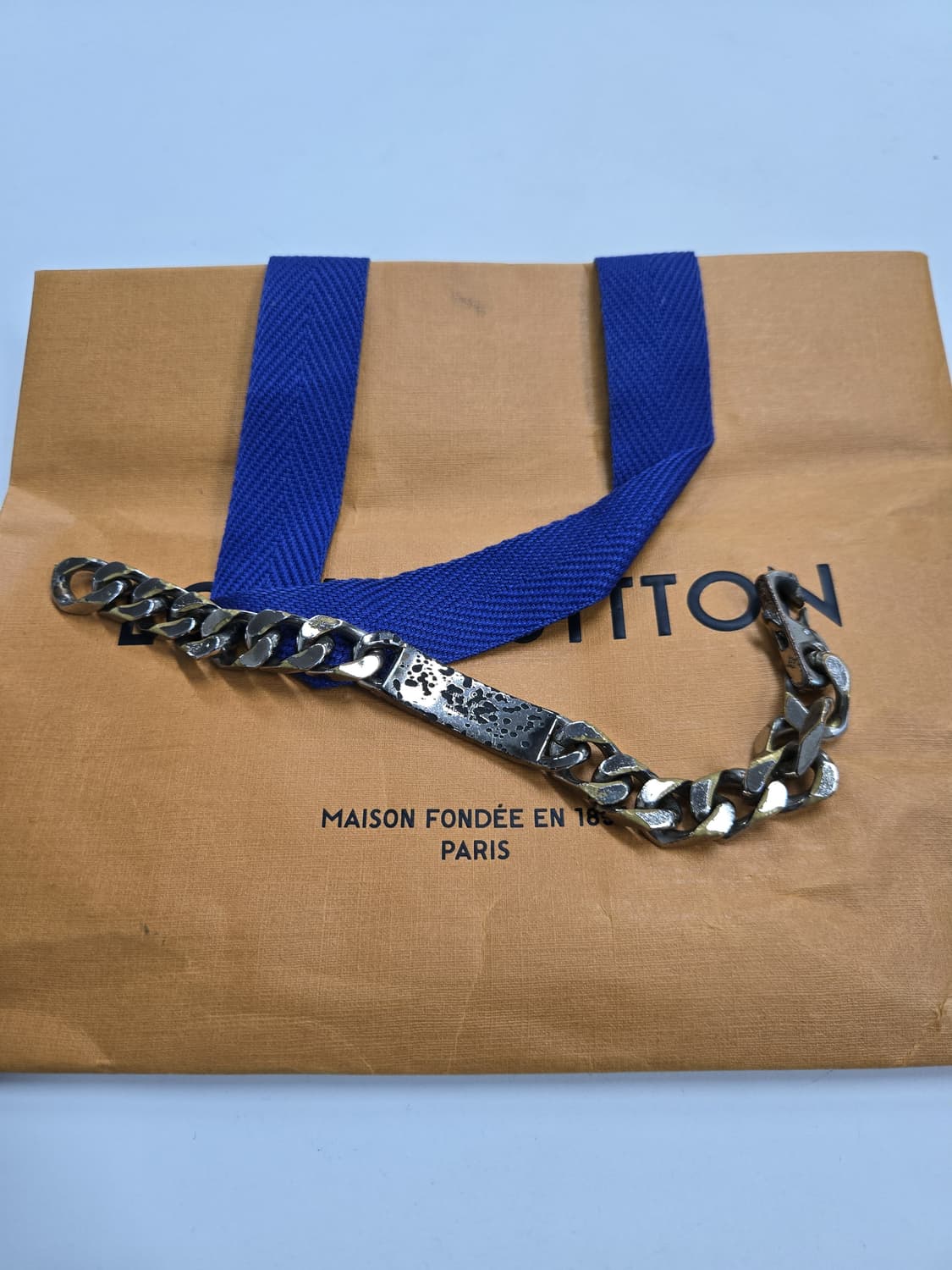 [정품]루이비통 체인 팔찌 상품이미지4