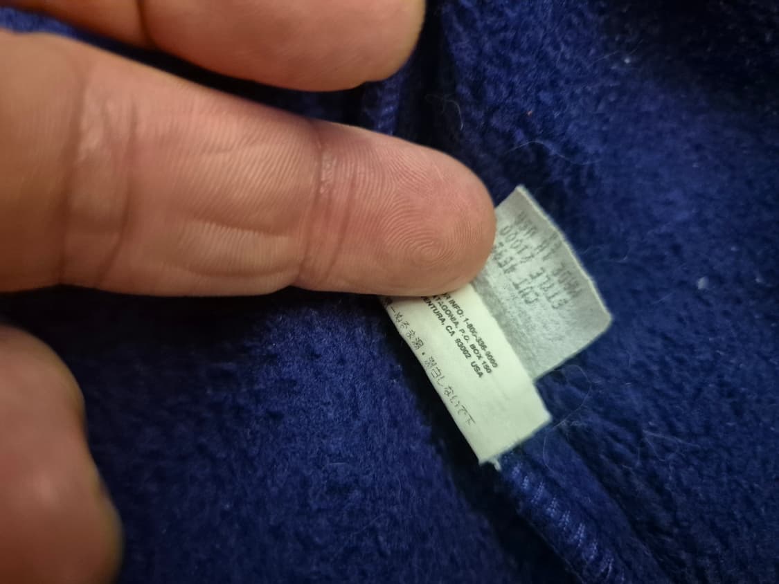 90s 파타고니아 플리스 후드 짚업 자켓 상품이미지8