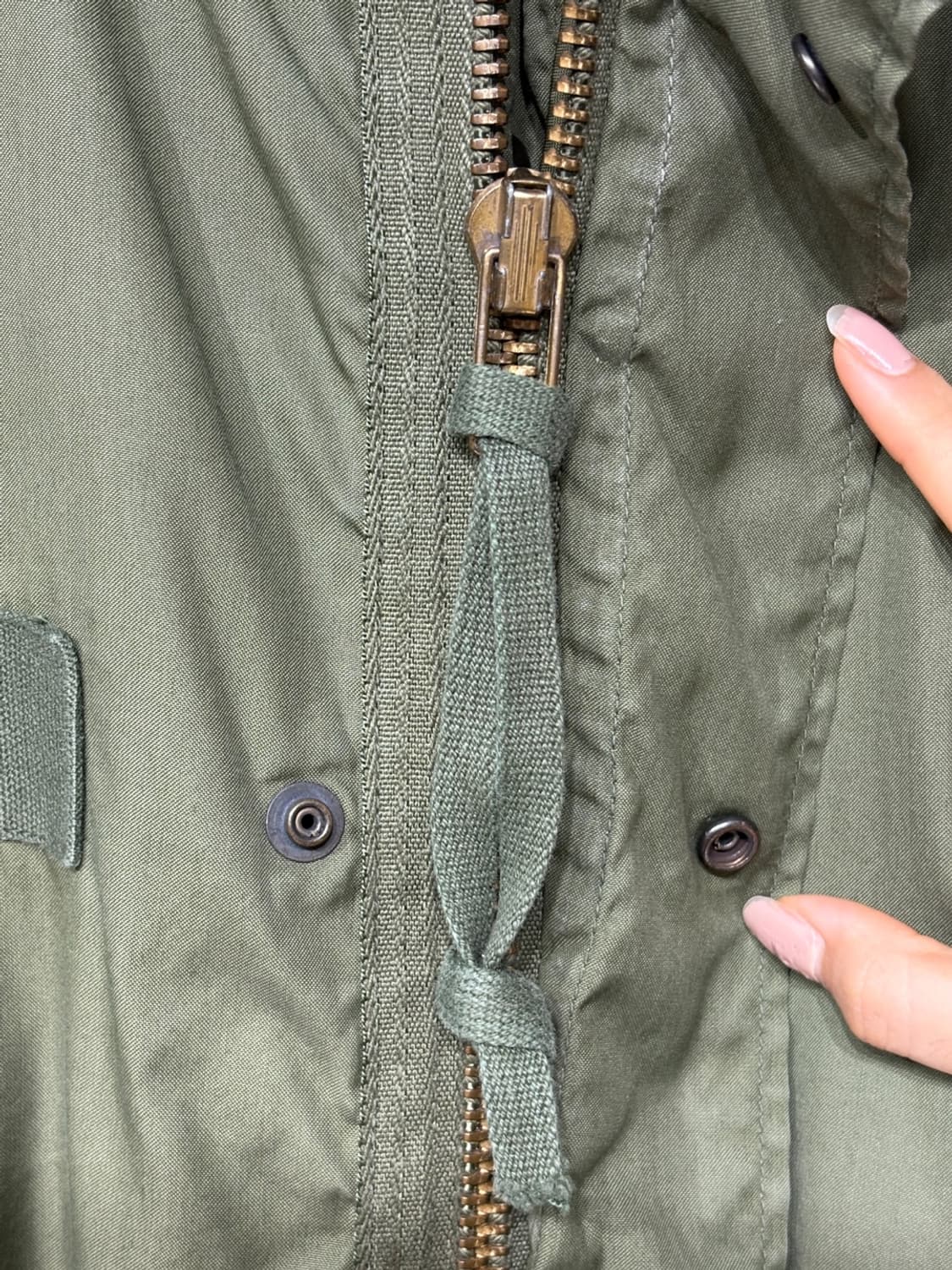 M-65 피쉬테일 개파카 xs 상품이미지4