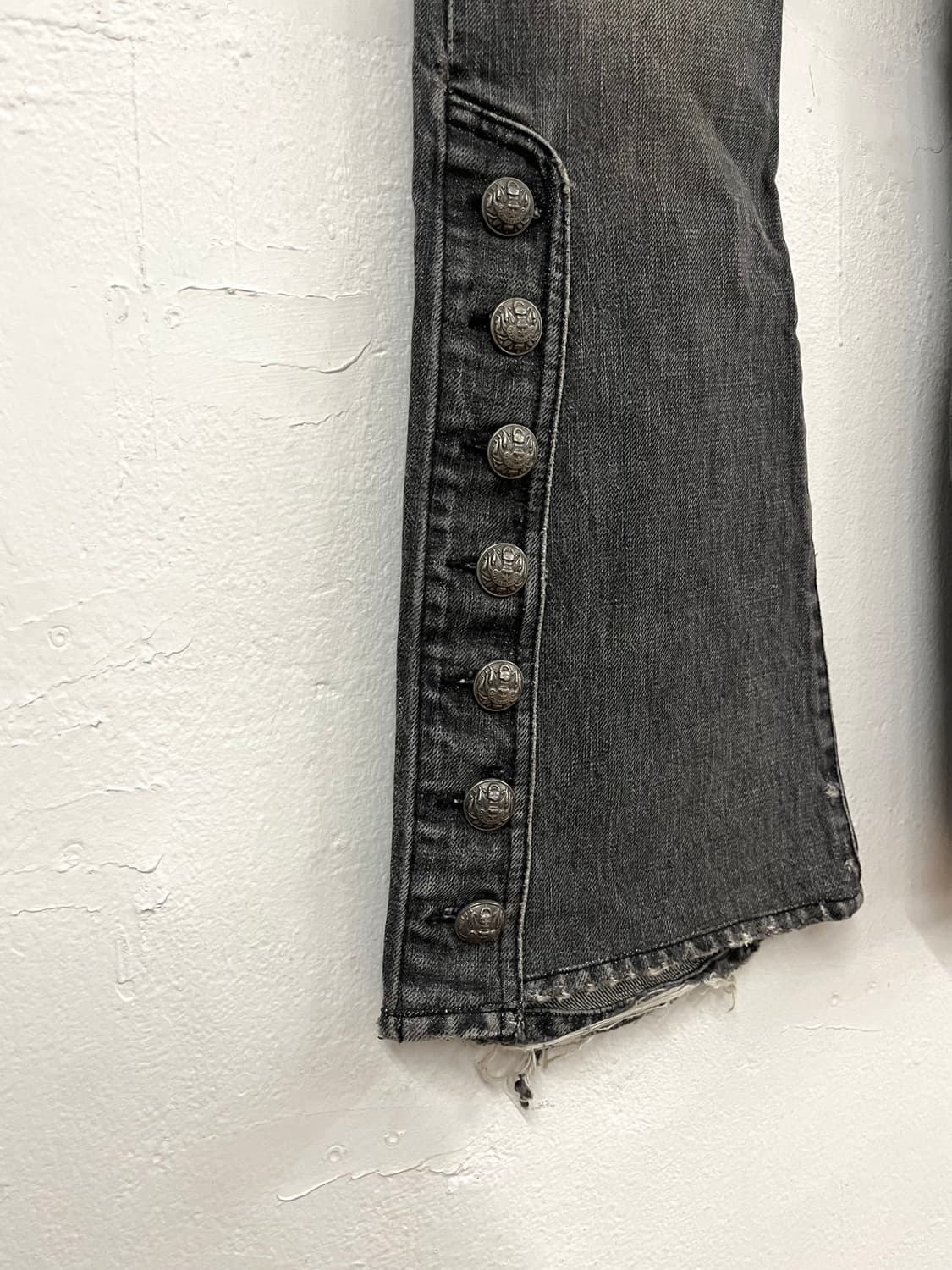 발망 2010FW 데카르넹 데님 플레어 바이커 팬츠 상품이미지6