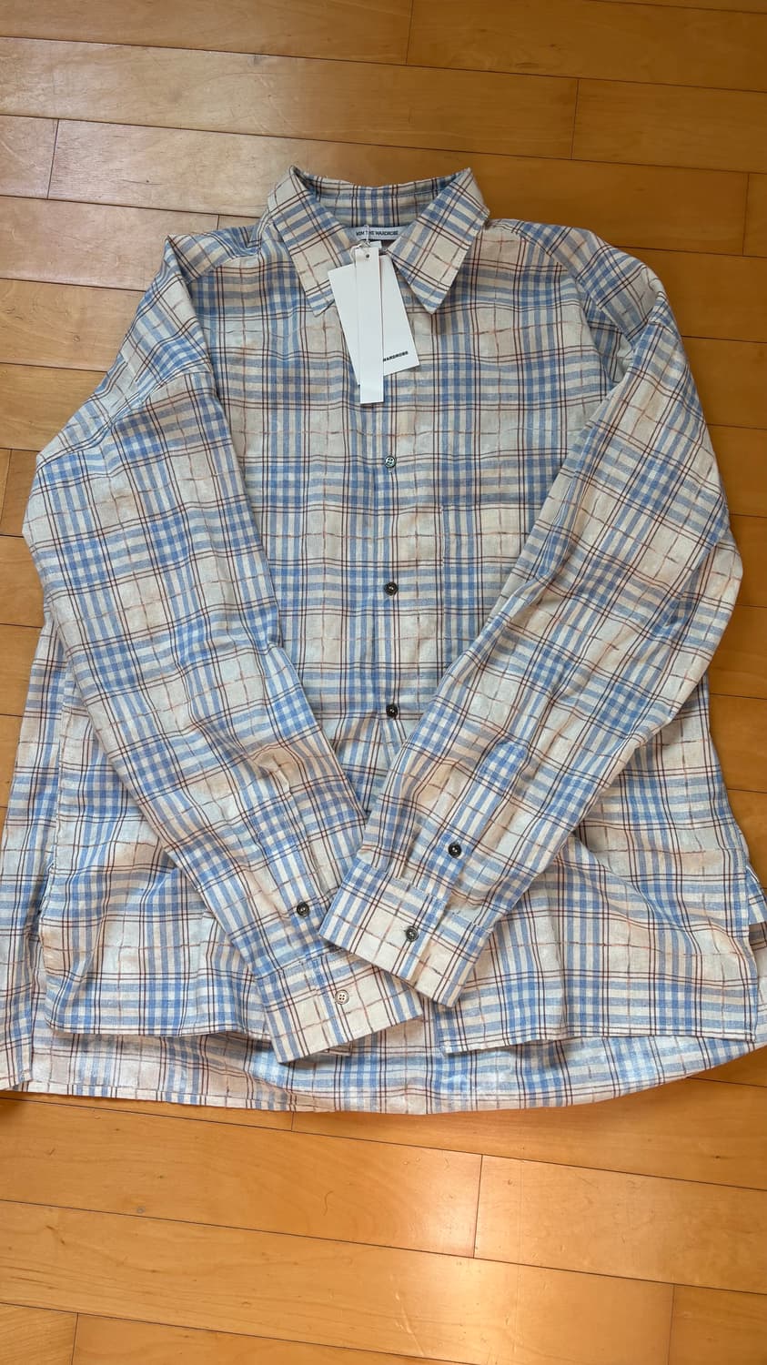 밈더워드로브 체크셔츠 상품이미지3