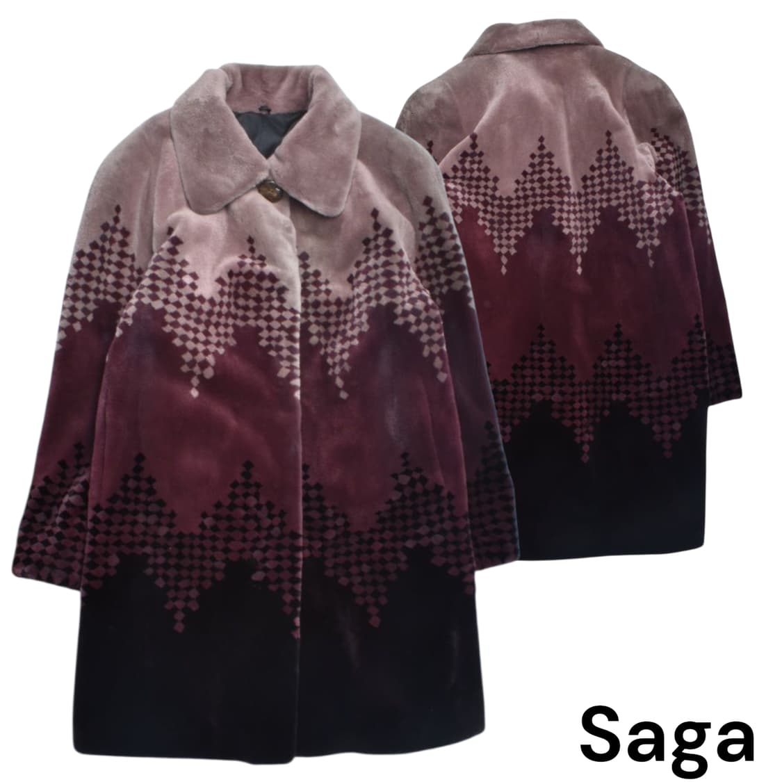 사가밍크 리얼 퍼 모피코트 F N0832 상품이미지1