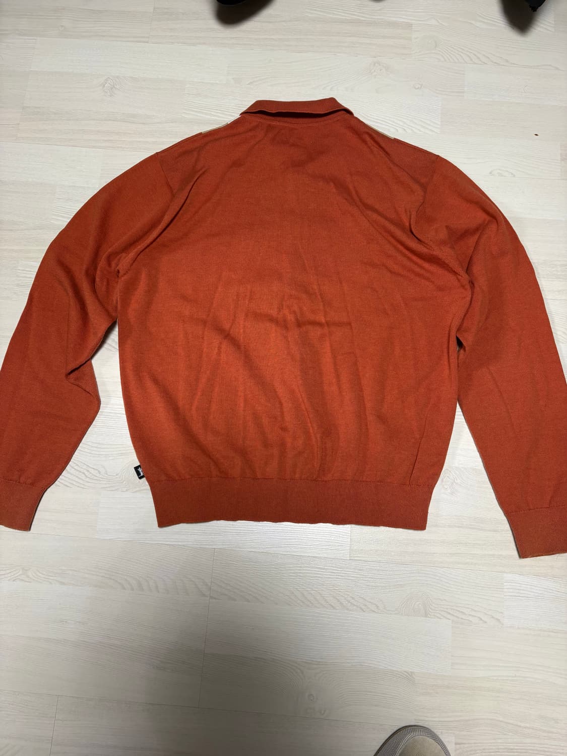 stussy / knit polo / XL size  상품이미지2