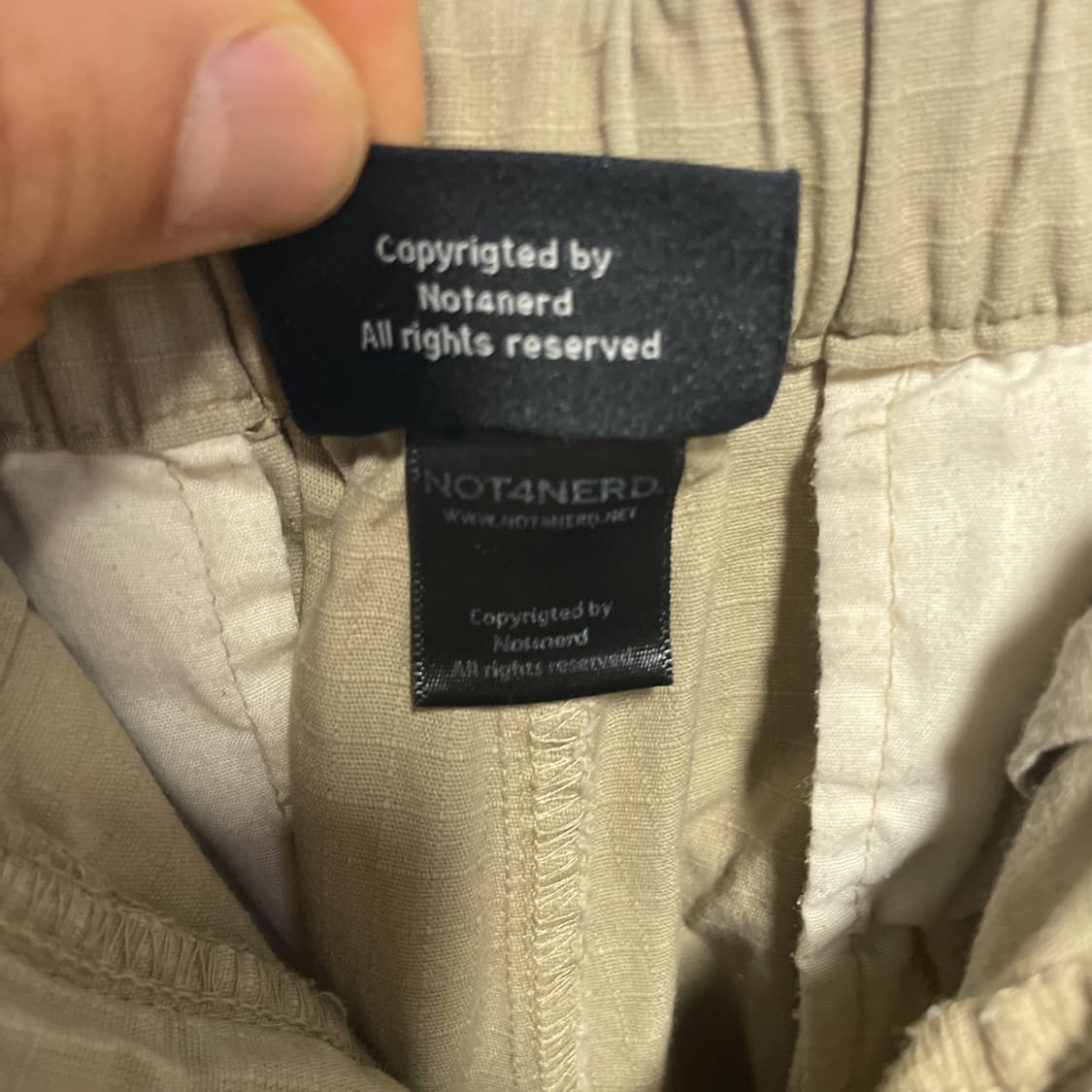 낫포너드 파라슈트 나일론 카고 발룬팬츠 상품이미지7