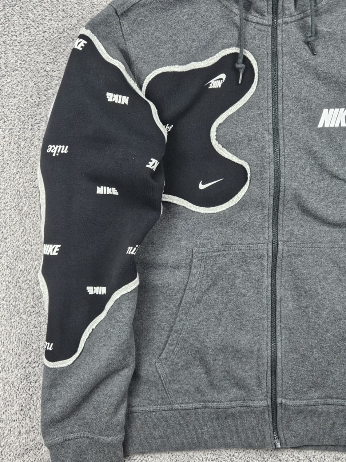 나이키 멀티스우시 아플리케 커스텀 후드집업 ( XL ) / 10099 상품이미지6