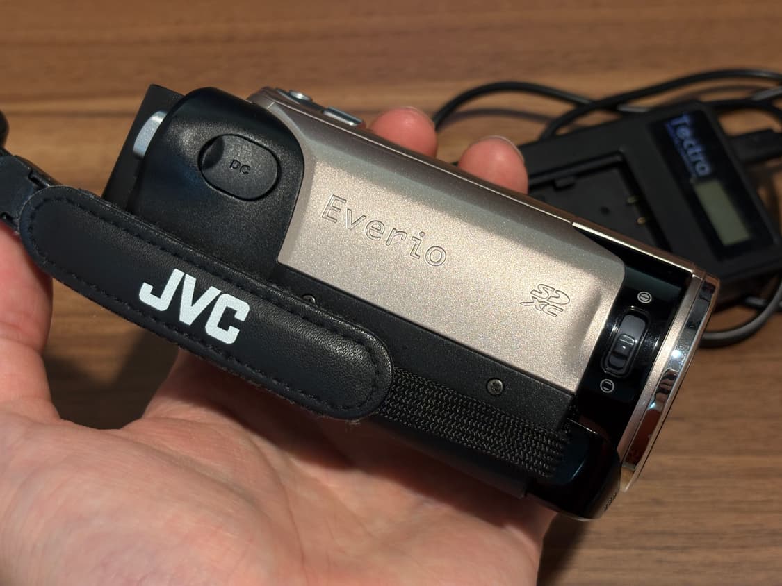 Jvc everio gz-e140-n 빈티지 캠코더 살몬 컬러 상품이미지8