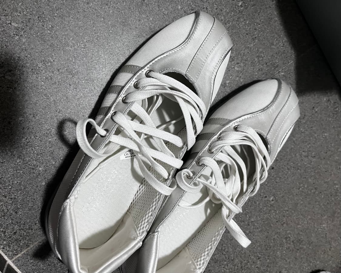 (품절제품풀박) 락피쉬 웨더웨어 블리스 레이스업 스니커즈 크림펄 230 상품이미지4