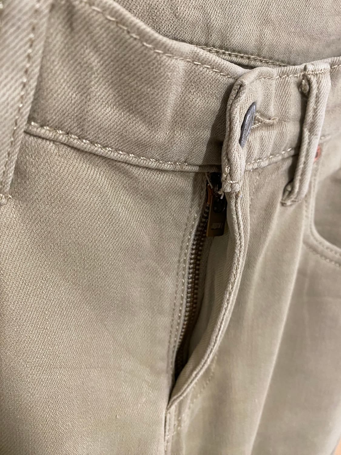 LEVI'S 502 denim pants 리바이스 베이지 데님팬츠  상품이미지6