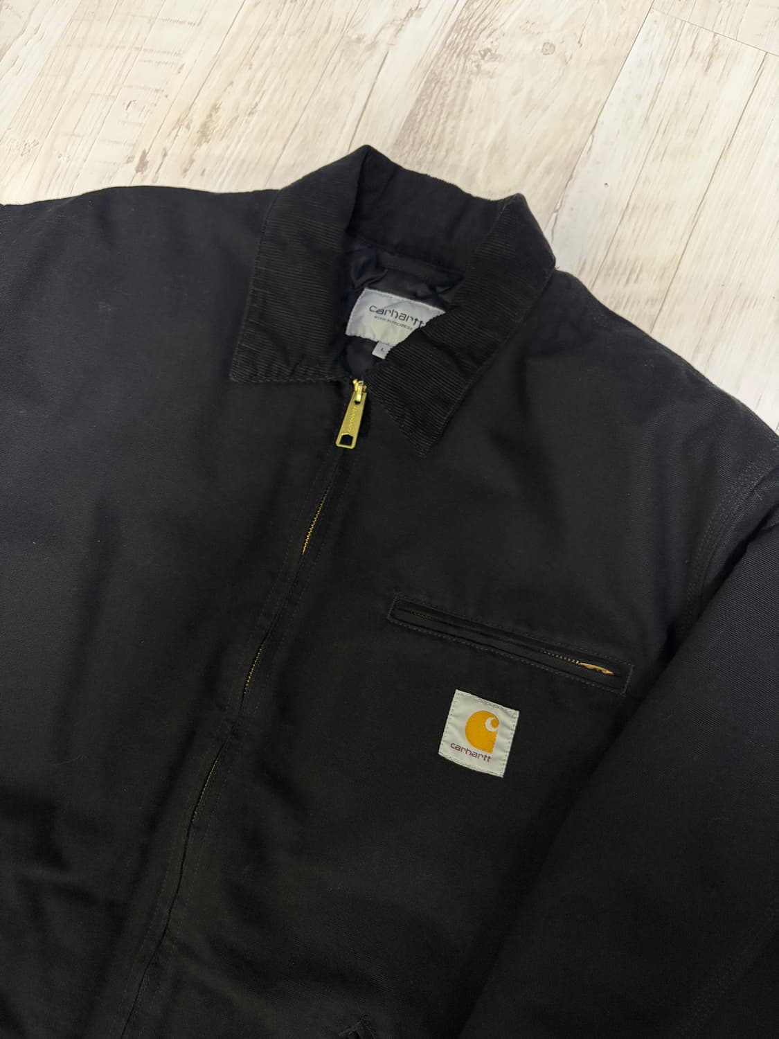 [L] 칼하트WIP OG 디트로이트 자켓 블랙 상품이미지2