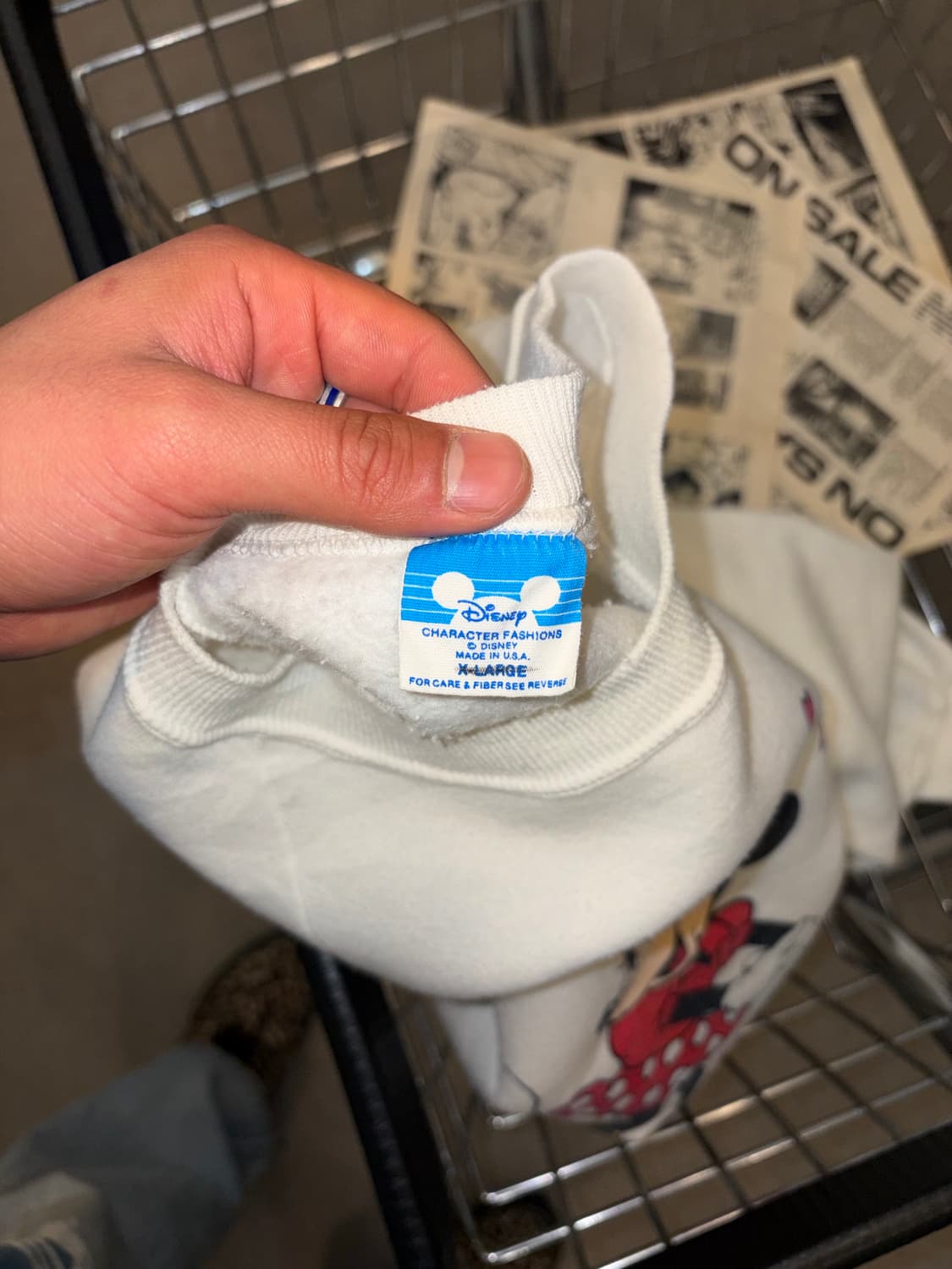 90’s Disney Minnie Mouse print sweats 상품이미지9