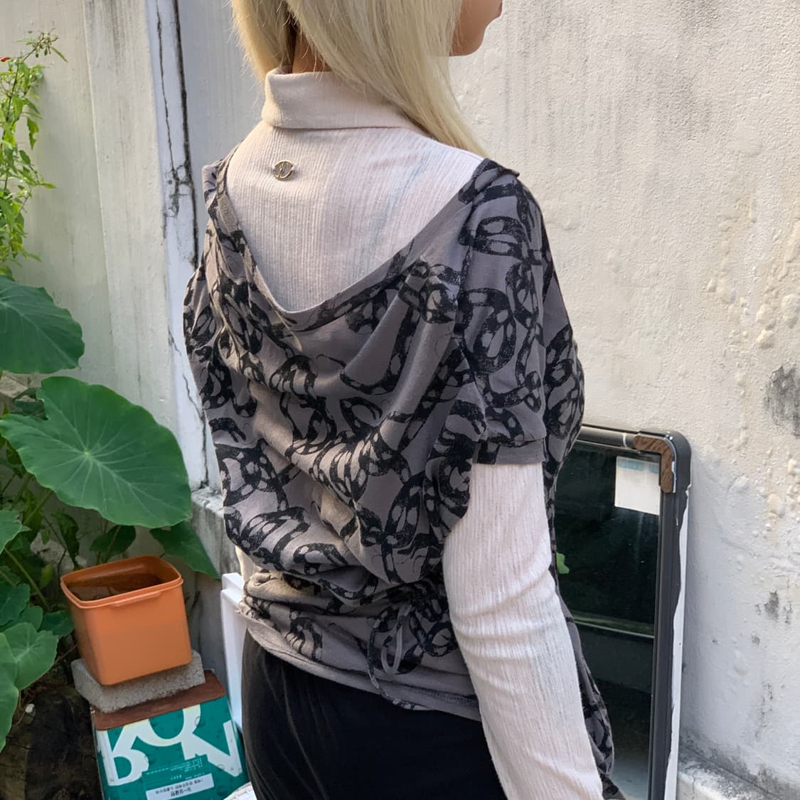 히스테릭 글래머 스네이크 탱크 탑 상품이미지5