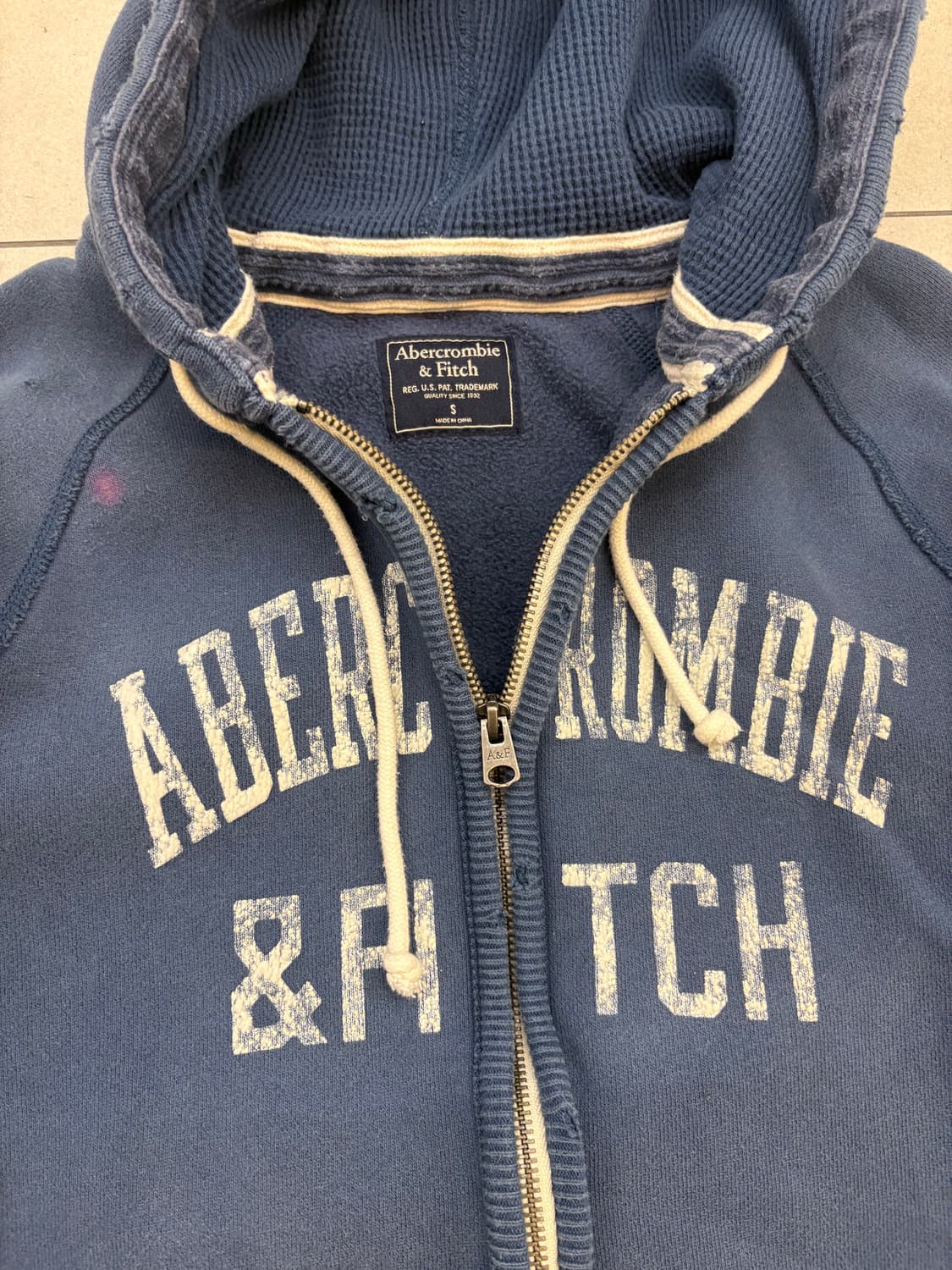 아베크롬비 피치 워싱 후드집업 상품이미지7