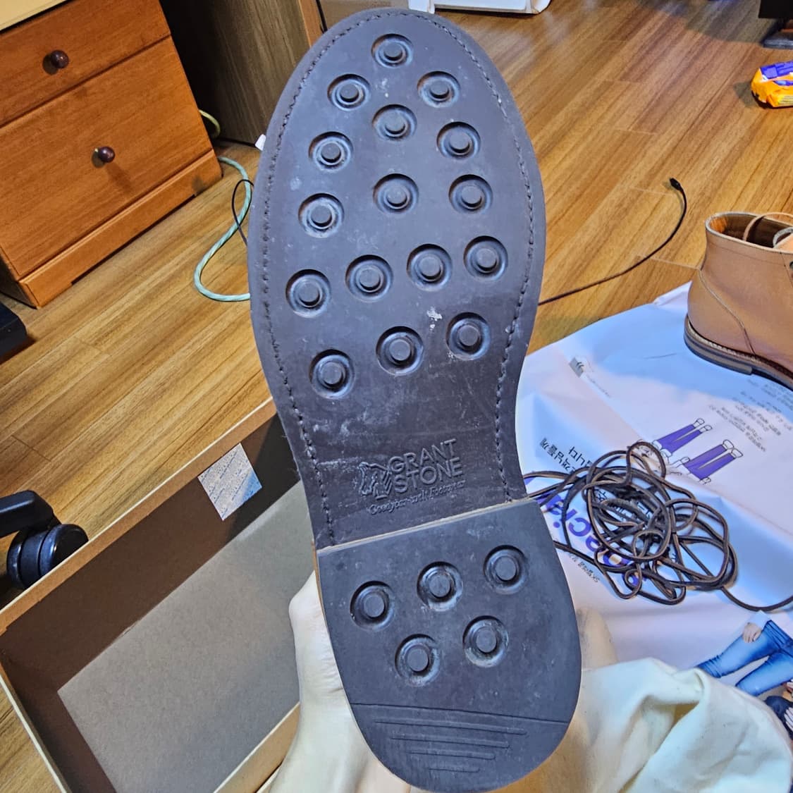 그랜트스톤 디젤 부츠 tan essex 상품이미지9