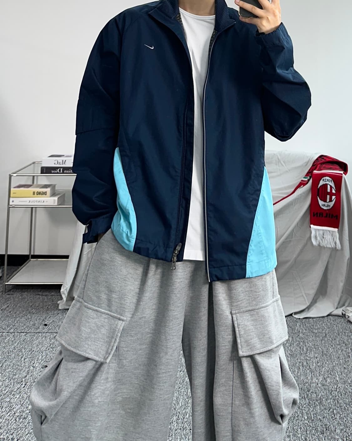 나이키 00s 올드스쿨 바람막이 XL 상품이미지3
