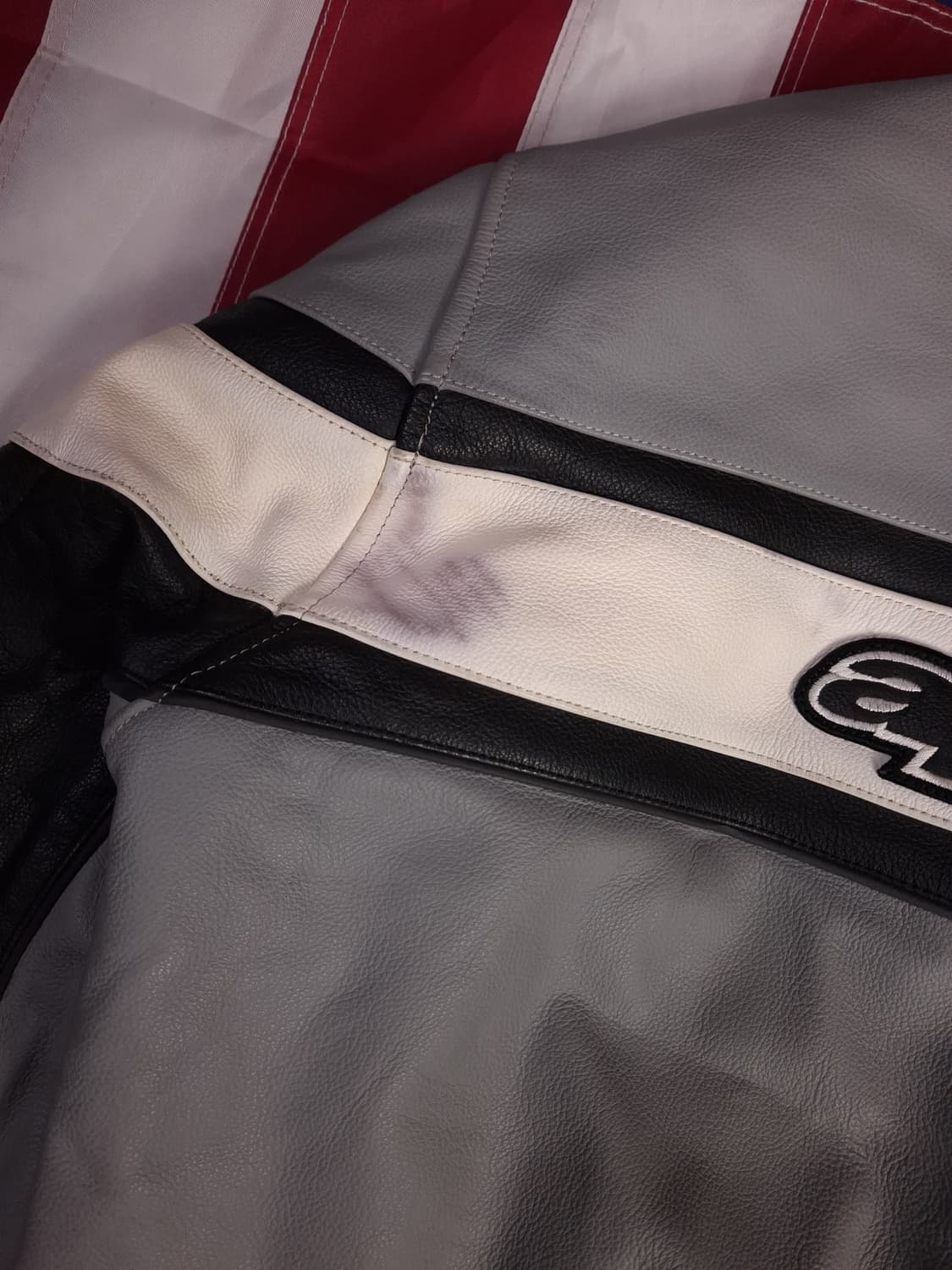 오리지날 알파인스타 리얼레더 레이싱 라이더자켓 상품이미지2