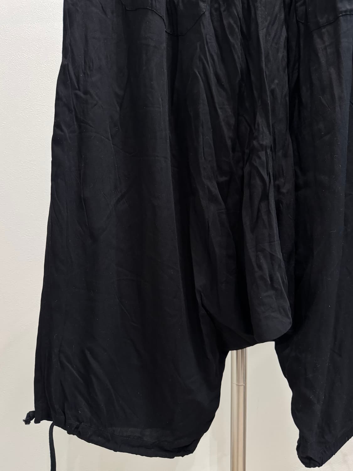 요지야마모토 레이온 와이드 사루엘 팬츠 상품이미지7