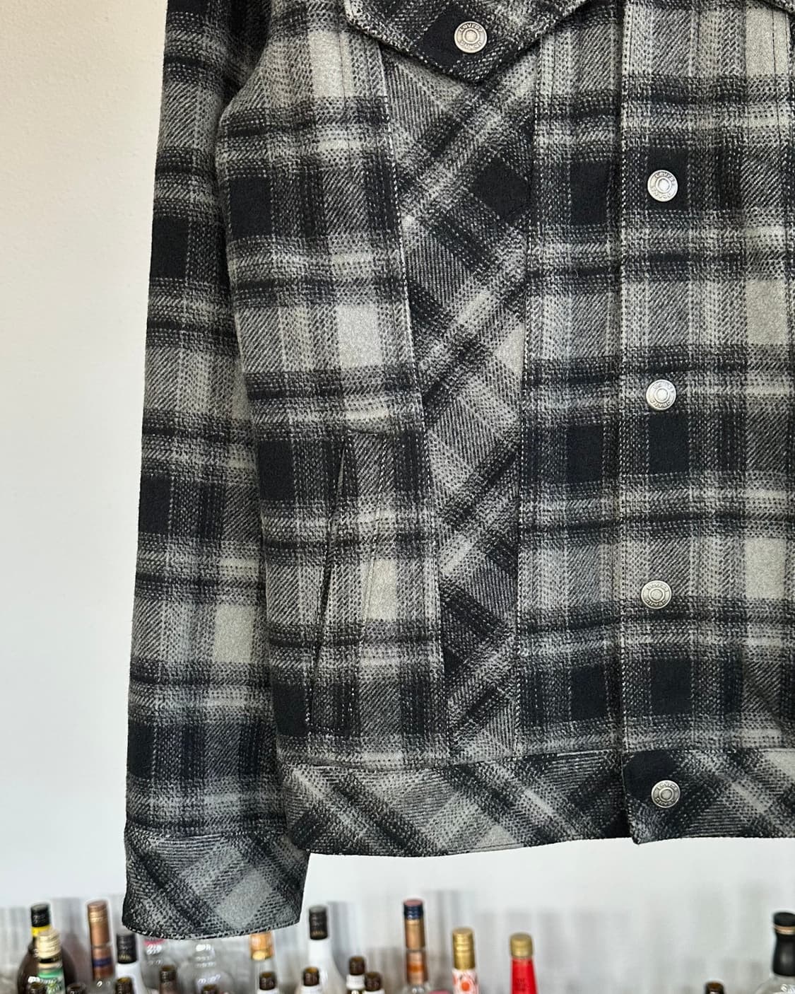 [M]리바이스 플란넬 체크 울 트러커 자켓 상품이미지5