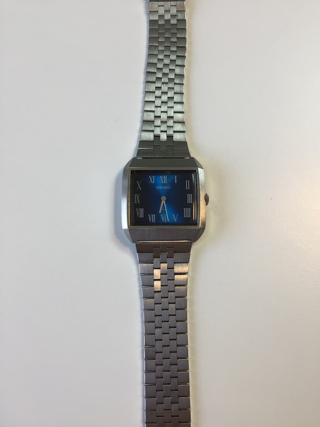 70s seiko chariot blue roman index 상품이미지6