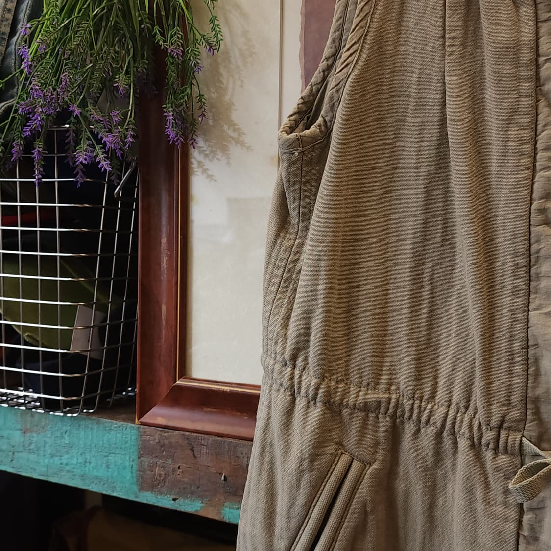 이자벨마랑 여성용 스트링 디테일 코튼 베스트 0 상품이미지7