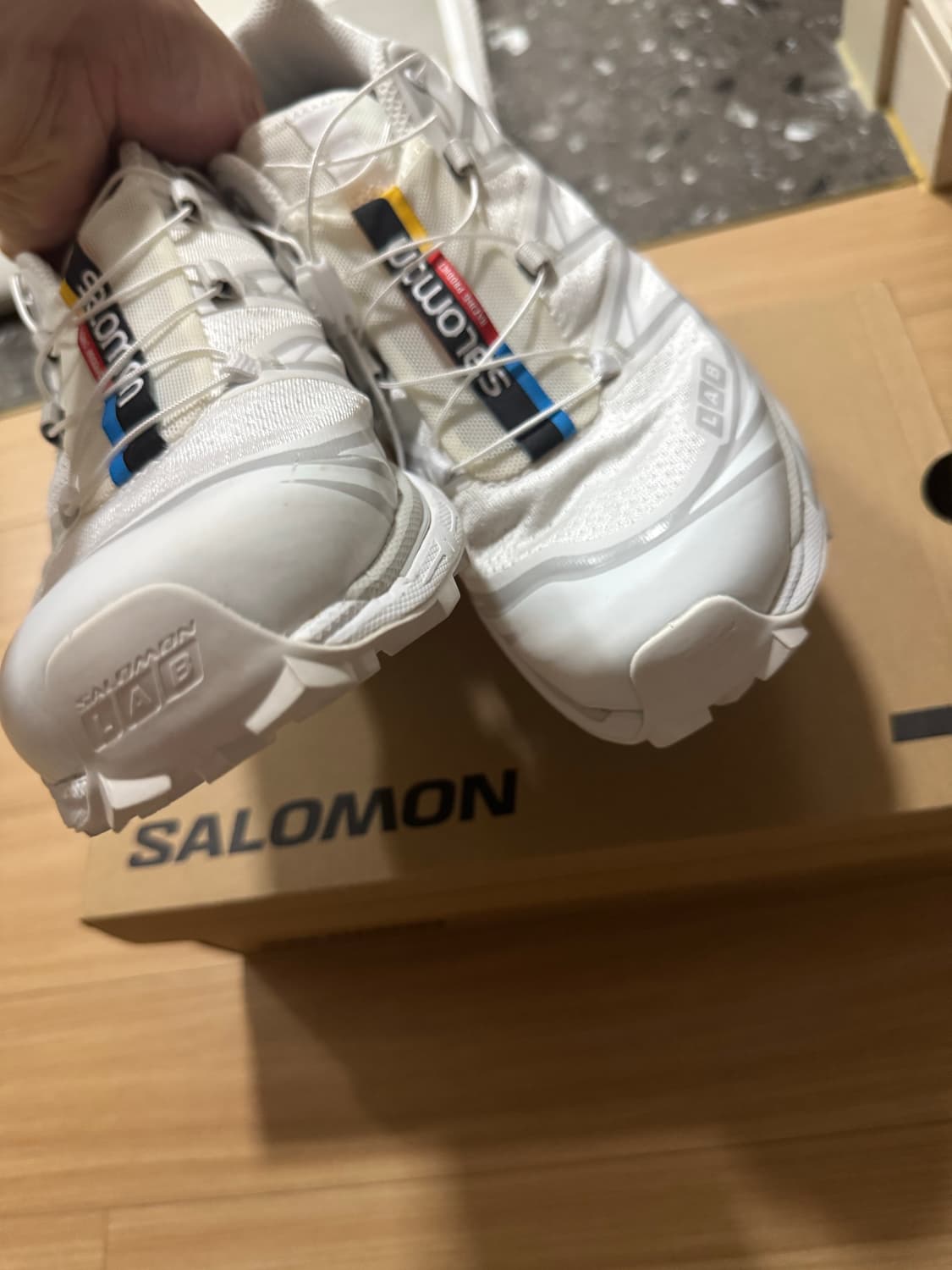 살로몬 xt-6 화이트 265 상품이미지4