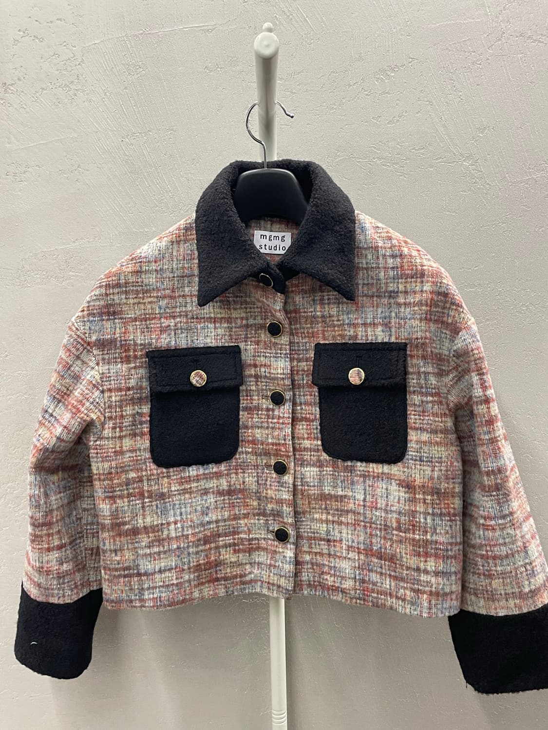 mgmg studio 엠지엠지스튜디오 트위드 투피스 S 상품이미지3