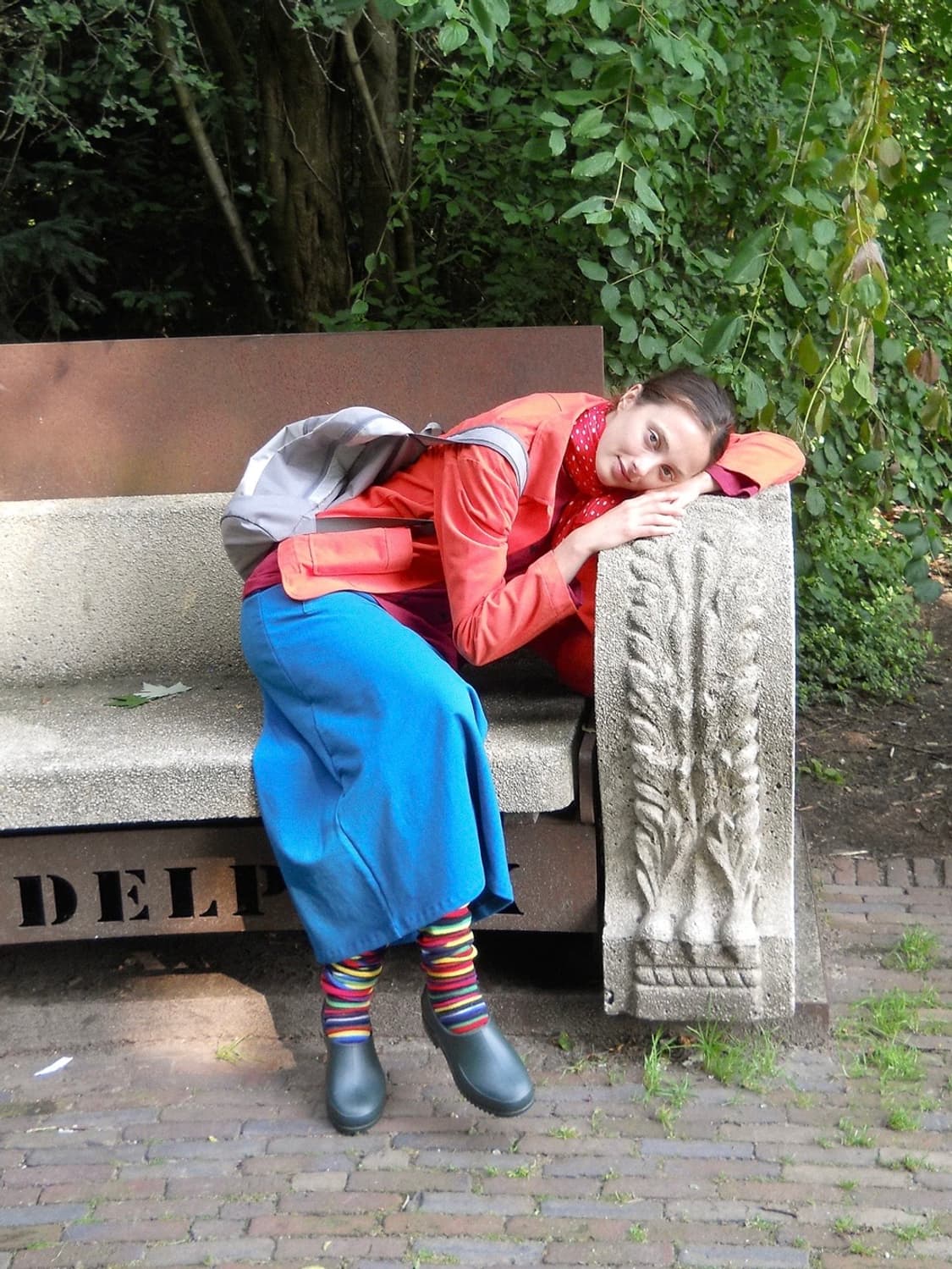 페스토 STRIPE KNEE SOCKS APPLE 상품이미지2