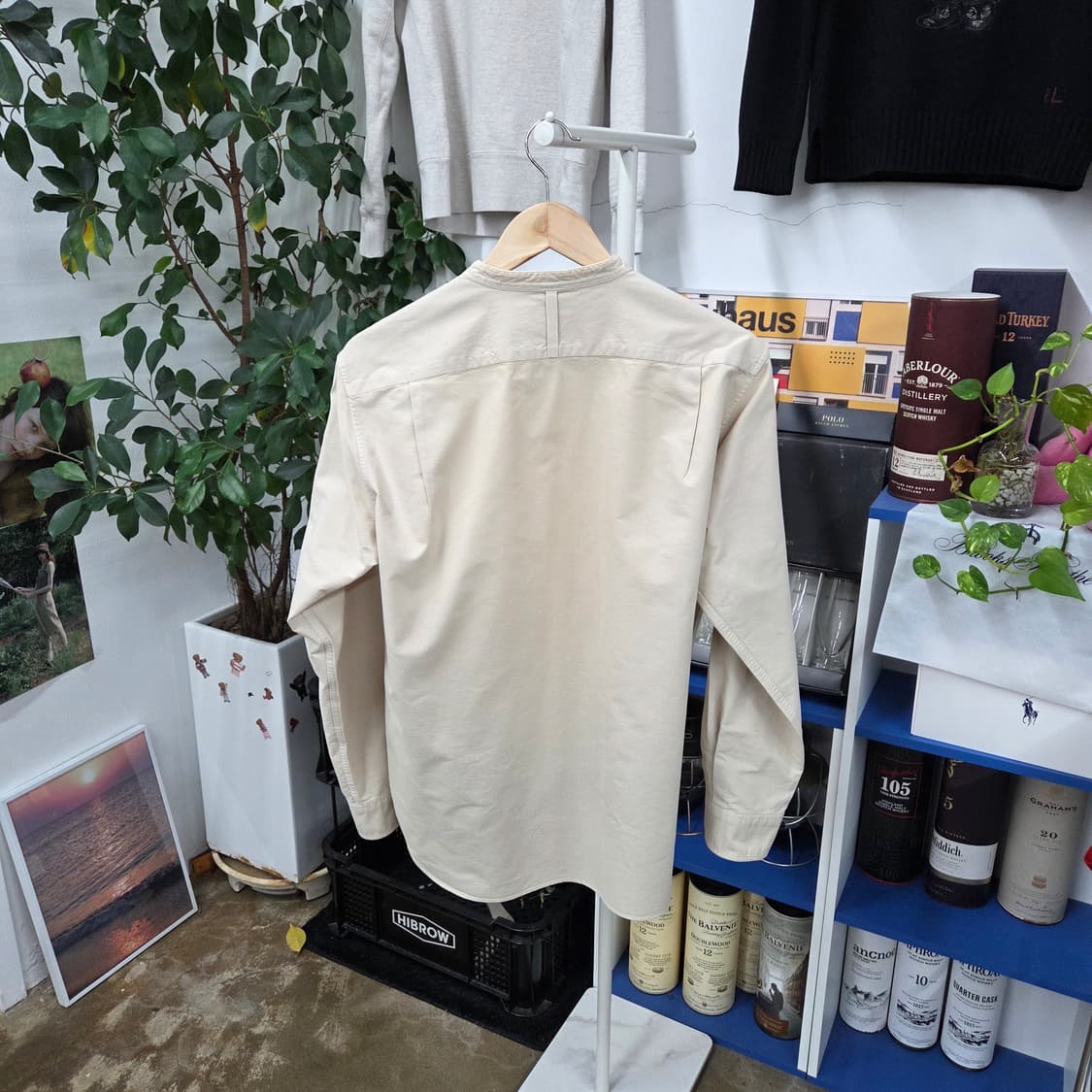 마가렛호웰 차이나카라 셔츠 L 상품이미지4