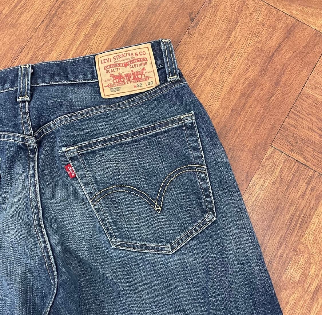리바이스 505 빈티지 청바지 상품이미지1