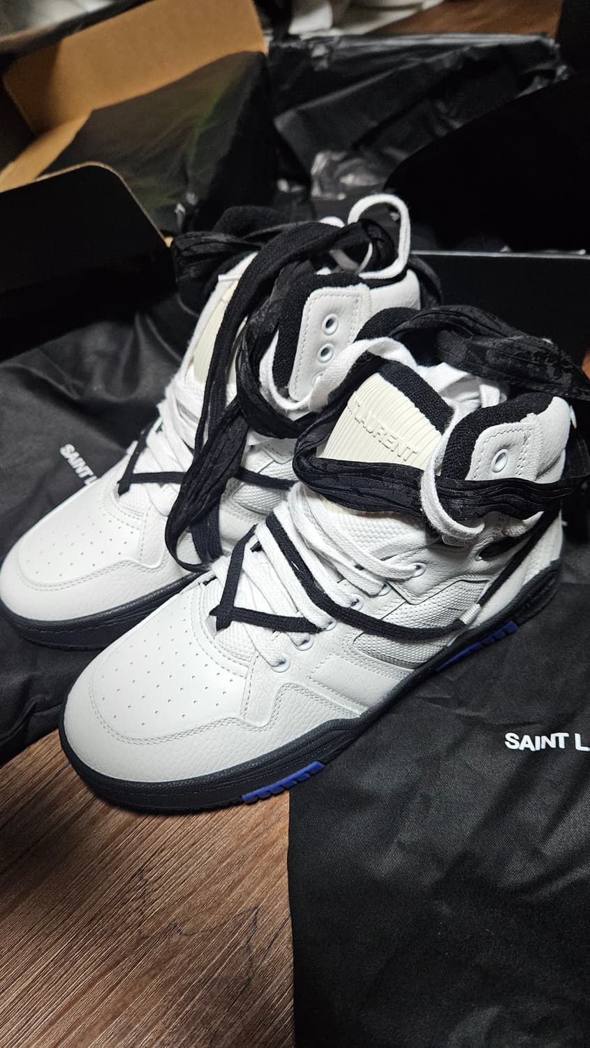 생로랑 바스켓 스니커즈 하이탑 정품 신품 상품이미지3