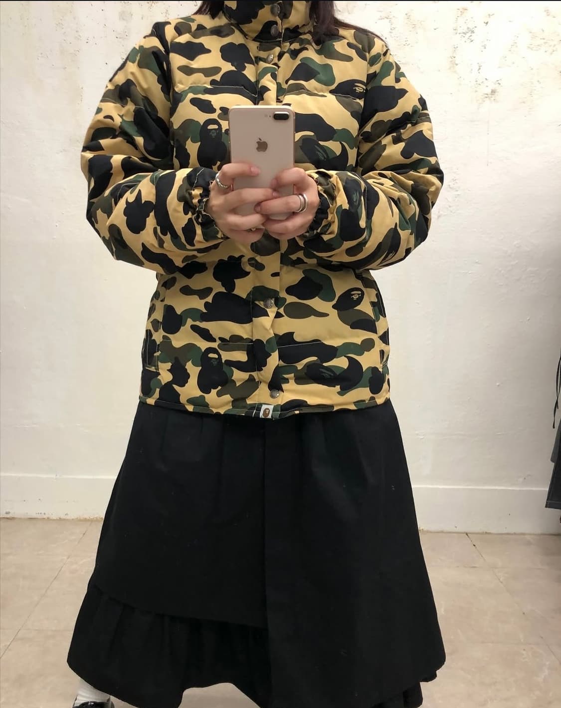 [무료배송]베이프 패딩 1st 카모 황계 상품이미지6