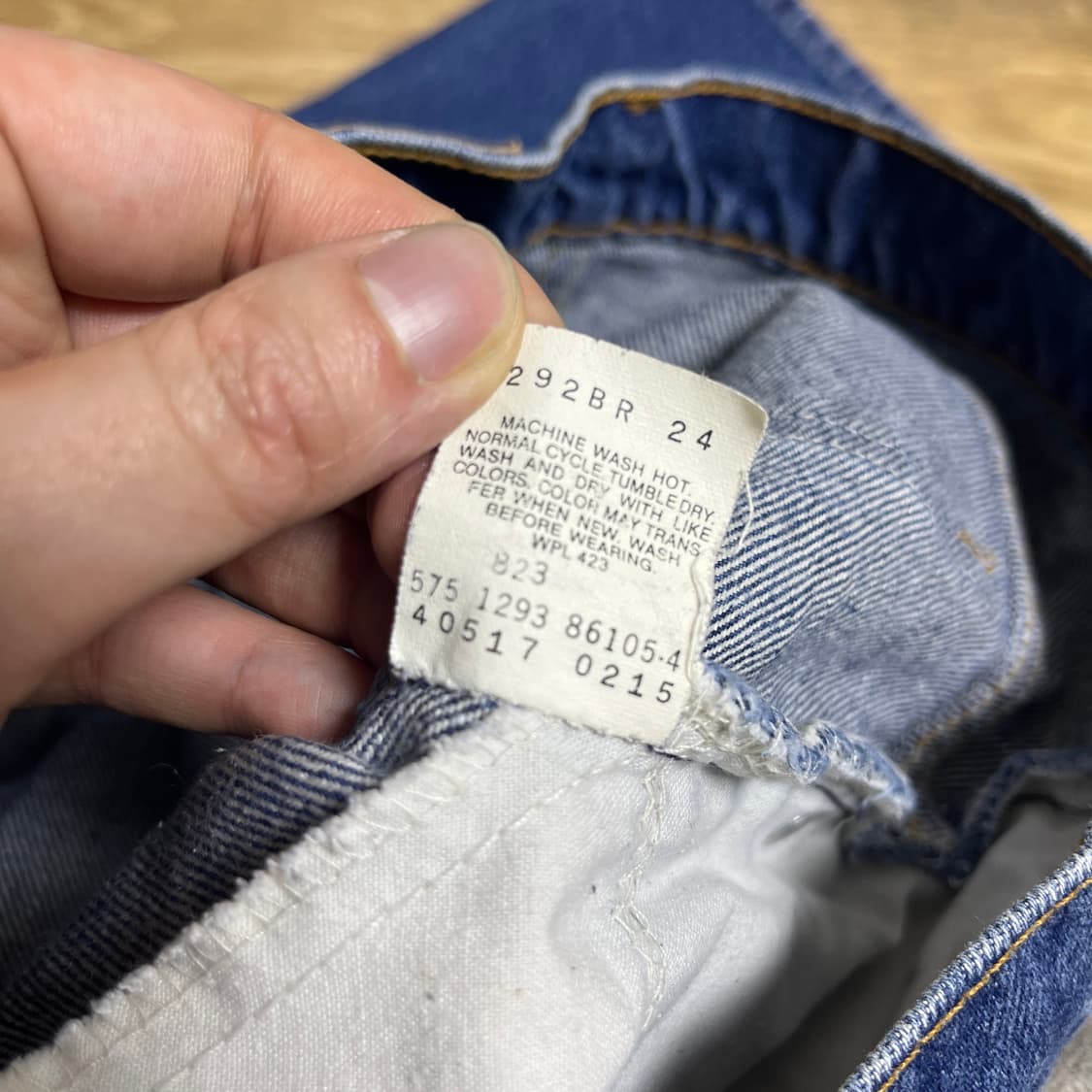 90s USA 리바이스517 오렌지탭 [33/표기34] 상품이미지7