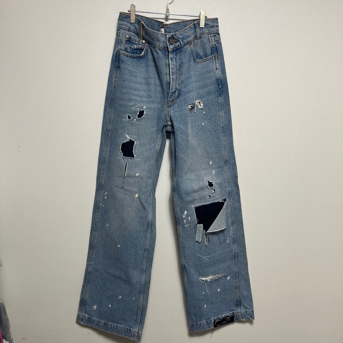 자라 아더에러 워싱 데님 팬츠 EUR 36 상품이미지1