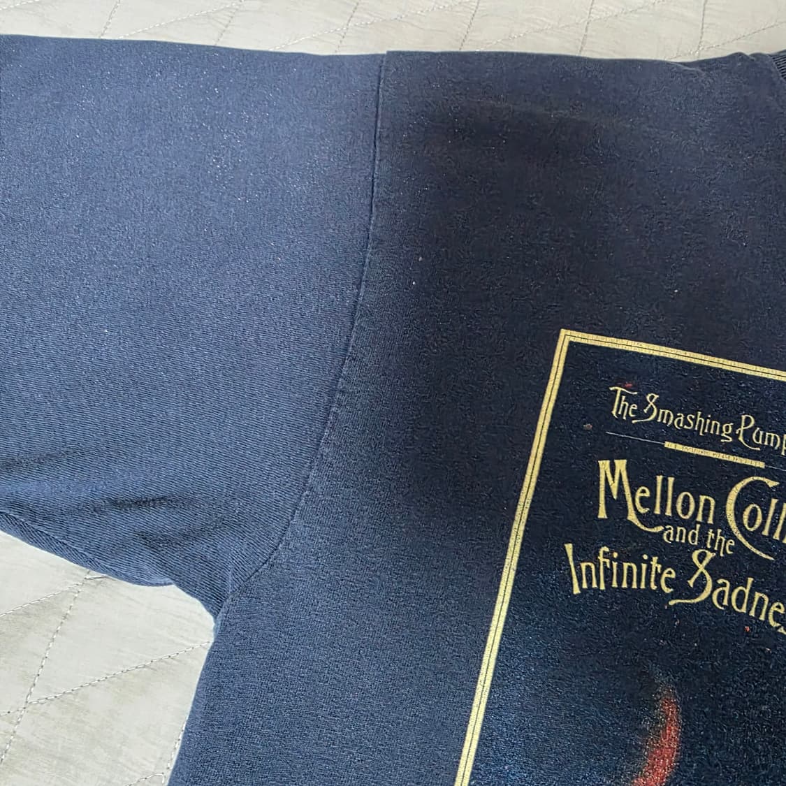 [OS] 90s 스매싱펌킨스 인피니트 새드니스 네이비 빈티지 밴드티 상품이미지6