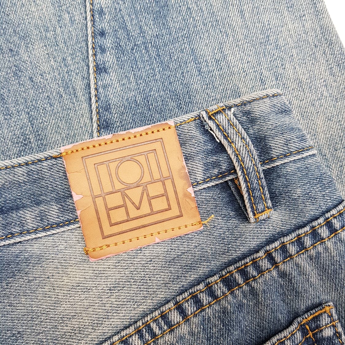 토템 블루 워싱 스트레이트 데님 팬츠 27사이즈 상품이미지5