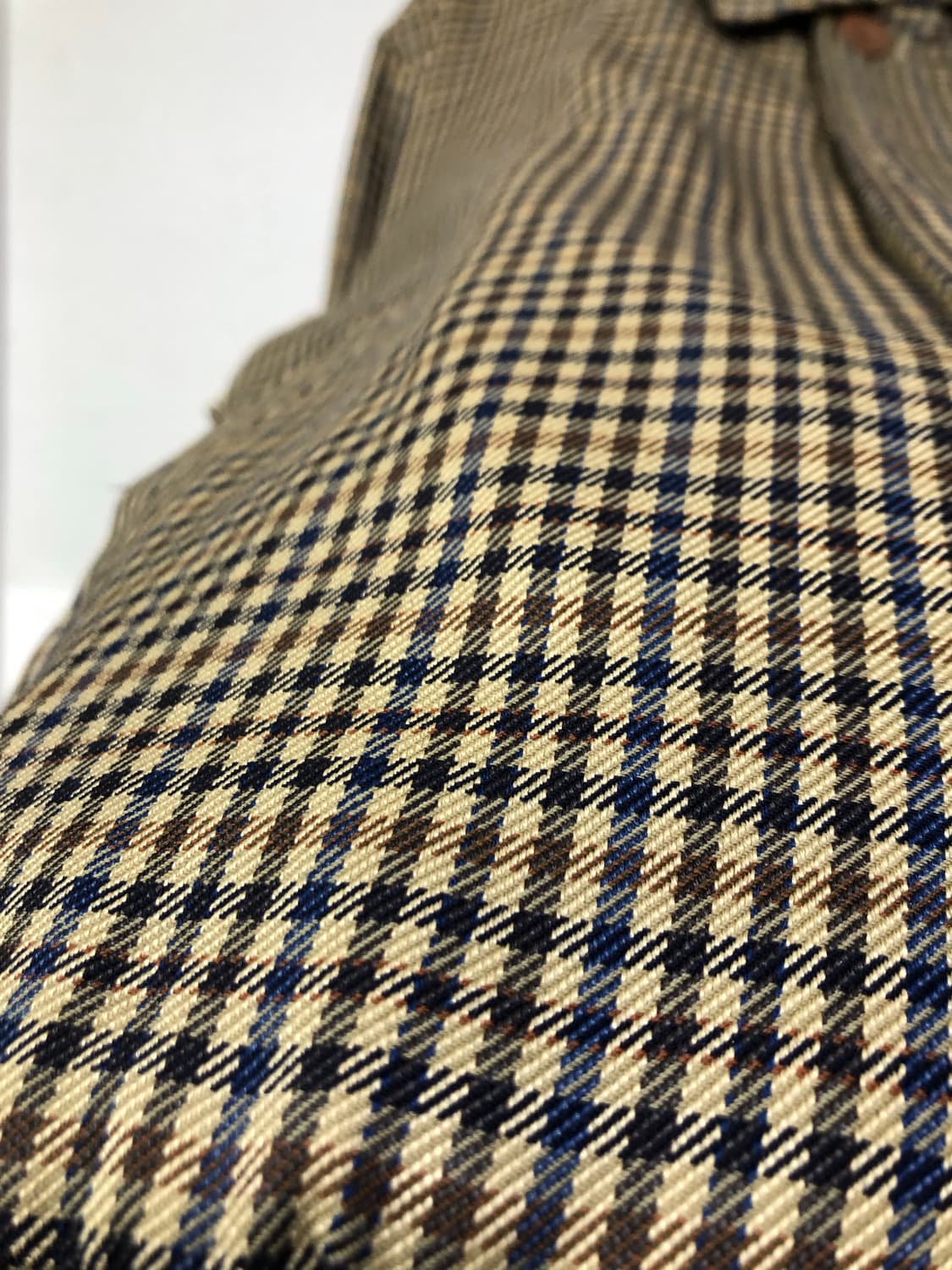 YSL 입생로랑 남성 오버핏 헤링턴 블루종 울 자켓 _ 카키 상품이미지8