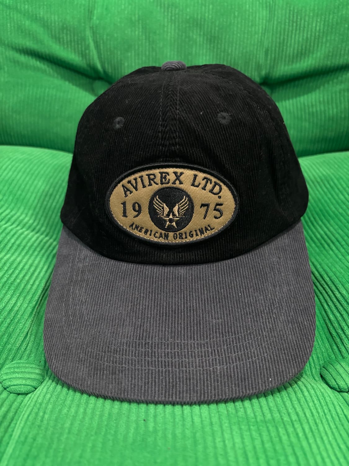 아비렉스 투톤 코듀로이 볼캡 상품이미지2