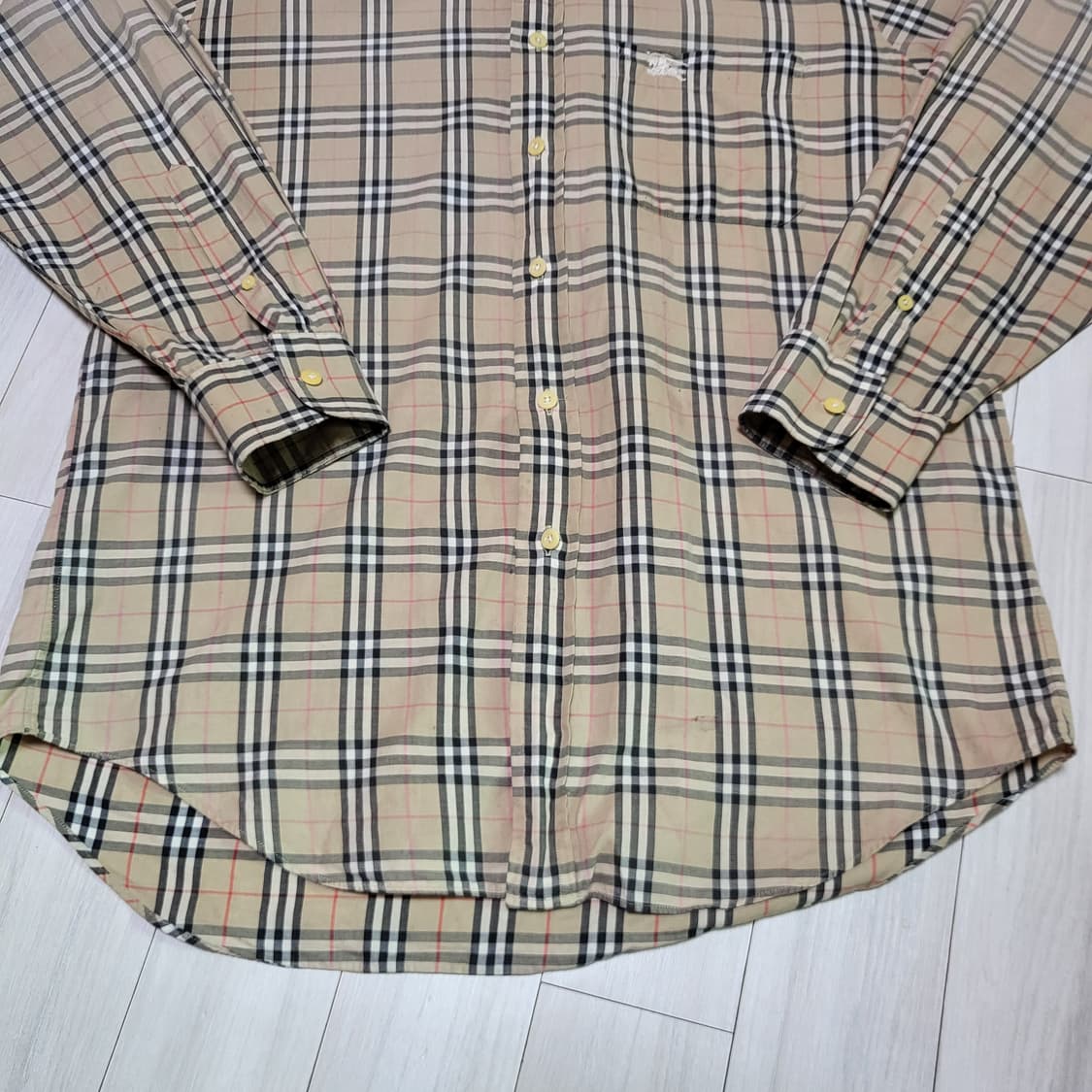 (M) 버버리셔츠 Burberrys 노바체크 버버리체크셔츠 상품이미지4